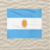 Argentina Flag Beach Towel, 40"x 71" (100 x 180 cm) Soft Towel, 100% Cotton, Summer Gift view 2