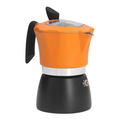 150ML Aluminum Stovetop Coffee Maker Classic Italian Octagonal Shape Style Double Color Moka Stove Coffee Maker for Camping Household Office,Moka Pot, Moka Pot, 150ML Aluminum Stovetop Coffee Ma