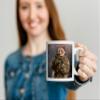 Launchigo Customized 4th Of July Cups (White Mug). Photo Mug, Custom Coffee Mug, Patriotic Cups, Army Gifts For Women, American Flag Coffee Mug. (15 oz, Independence Day Mug 02) view 3