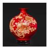 Ceramic Vases for Flowers Small11 Inches Tabletop Oriental Ceramic Flower Vases with Pastel Peony, Chinese Handmade Decorative Flower Vase for Living Room/Home Decor/Office/Table Centerpiece view 1