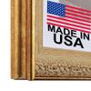 10X13 2 1/2" Polystyrene Victorian Picture Frame 1556 Series Ancient Gold by WholesaleArtsFrames-com Made In USA view 1