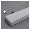 Bed Gap Filler Size Bed Wedge Pillow Gap Filler Between Headboard and Mattress Bed Gap Filler Bolster Headboard Pillow/Mattress Wedge Close The Gap (Color : Light gray1, Size : 20X15X80cm) view 1