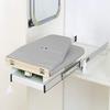 Hiding Ironing Board Foldable Ironing Station in Cabinet for Apartment & Small Room | Sturdy Folding Board, Easy-Release Lever(Gray) 11.8 (W) x 5.5 (H) x Length 16.9 (L) view 1