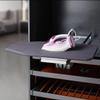 Hiding Ironing Board Foldable Ironing Station in Cabinet for Apartment & Small Room | Sturdy Folding Board, Easy-Release Lever(Gray) 11.8 (W) x 5.5 (H) x Length 16.9 (L) view 4