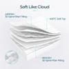 LINSY LIVING Twin Mattress Topper, Double Layers Quilted Pillow Top Mattress Topper, Plush Mattress Pad, Extra Thick with 1200GSM Spiral Fibers, Breathable 400TC Soft Cover with Deep Pocket view 2