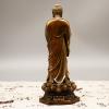 Copper Standing Shakyamuni Buddha Statue,Brass Handmade Buddhism Sculpture Hindu Feng Shui Figurines Meditation Home Study Crafts Decorations view 3