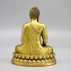 Copper Shakyamuni Buddha Statue,Brass Handmade Buddhism Sculpture Hindu Feng Shui Figurines Meditation Home Study Crafts Decorations view 2
