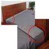 Bed Gap Filler Bed Wedge Pillow Headboard Pillow Mattress Gap Filler to Close The Gap Bedside Protection Cushion Portable Bedside Protection Cushion Pillow Sofa Support view 2