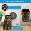 Bukere Laundry Hamper, Extra Large 2 in 1 Laundry Backpack Bag for College Students Dorm Essentials, Adjustable Shoulder Straps, Freestanding Laundry Basket for Apartment, Laundromat, Travel view 4