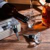 24 Pieces Crystal Wine Bottle Stopper Wine Stoppers Reusable Diamond Plug Beverage Corks Decorative Stopper Kits with Individual Present Box for Parties Wedding view 4