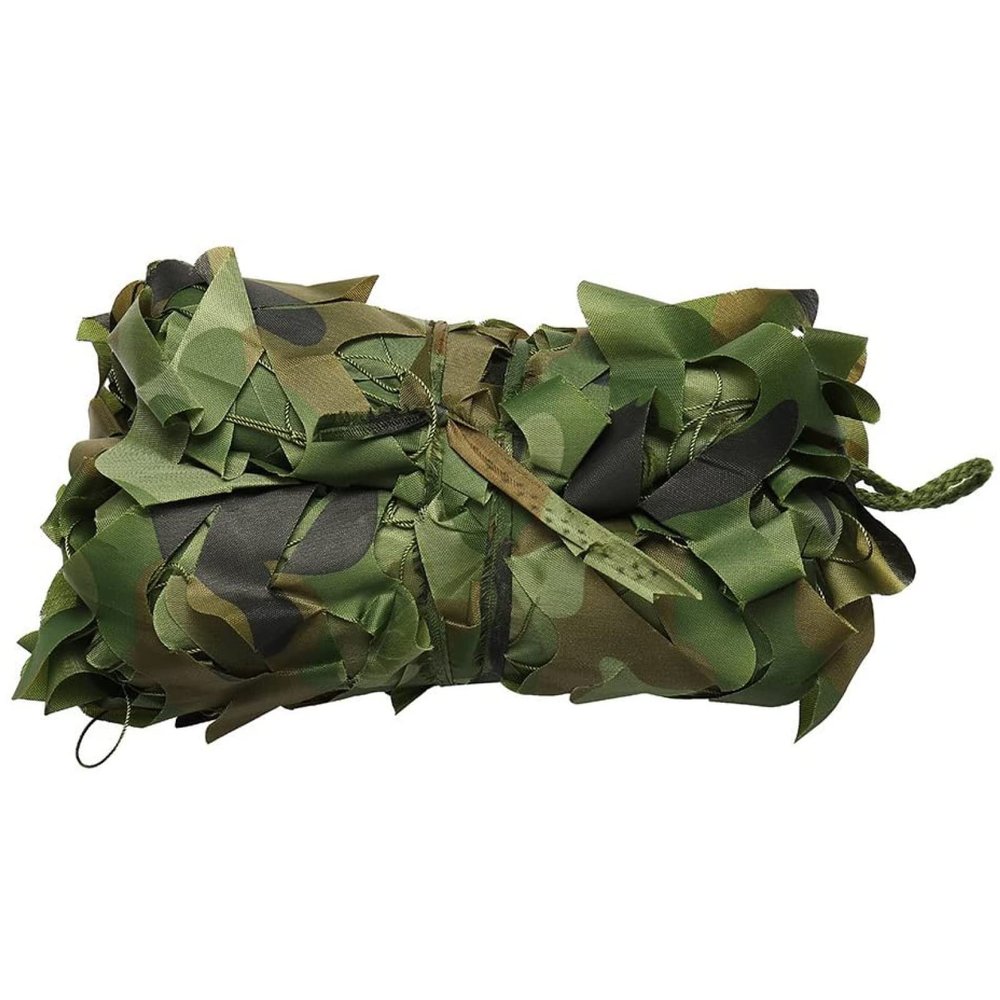 KGUDYS Camouflage net,Woodland camo net,Military Camouflage Netting,Sunshade,Outdoor Camping,Hunting,Decoration,Sun Protection,car Cover,UV Protection Camouflage net,jungle-2x10m(6.6x32.8ft)