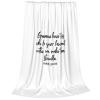 Bible Verse Blanket Air Conditioning Blanket Blanket Soft, Jesus Throw Blanket Flannel Christian Blanket(50"x40") view 2