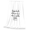 Bible Verse Blanket Air Conditioning Blanket Blanket Soft, Jesus Throw Blanket Flannel Christian Blanket(50"x40") view 3