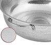 1pcs Stainless Steel Micro-perforated Strainer, Diameter 28.5 Cm Fruit Vegetable Washing Basket Strainer, Kitchen Tools view 4