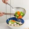 1PCS Stainless Steel Skimmer Strainer Slotted Ladle, Mesh Deep Fryer Oil Frying Scoop Colander Cooking Spoon, Kitchen Tools view 4