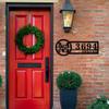 ONGNOU Custom Metal Address Plaque for Outside,Personalized Modern House Number Sign with Address Name,Outdoor Metal Sign,Wall Mounted Sign,Personalized Gifts, Housewarming Gift,Address Sign view 2