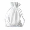 12 Pcs 6x9" White Satin Favor Bags Wedding Party Reception Favors view 1