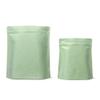Muka 50 PCS Rice Paper Foil lined Stand Up Pouch, Reusable Zip Mylar Bags-MINT-7.8x7.8inch view 1