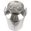 201 Stainless Steel Milk Can 5-58L Wine Pail Bottle/Tea Canister/Dairy Pot for Milk and Wine Liquid Storage, Easy to Clean / 14L view 1