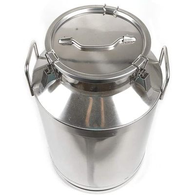 201 Stainless Steel Milk Can 5-58L Wine Pail Bottle/Tea Canister/Dairy Pot for Milk and Wine Liquid Storage, Easy to Clean / 11L