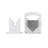 Bagel Slicer, Perfect for Bagels,Bagel Cutter Stainless Steel White, 6.8x3.7x8.8inches view 3