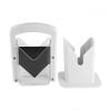 Bagel Slicer, Perfect for Bagels,Bagel Cutter Stainless Steel White, 6.8x3.7x8.8inches view 4