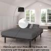 SlumberWell Top Split Cal King Sheets Sets for Adjustable Bed- 4 Piece Set Top Half Split Cal King Sheets for Lift Bed- Cotton, Flex Top Cal King Set Sheets 34" Split Head Up to 18 inch, Dark Grey view 3