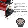 Reusable Coffee Capsules for coffee , Stainless Steel Coffee Capsule Pods Cup with Spoon Brush , 50ML Capsule Cup Refillable Coffee Pods(3 gold) view 2