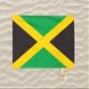 Jamaica Flag Beach Towel, 32"x 63" (80 x 160 cm) Soft Towel, 100% Cotton, Summer Gift view 4