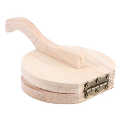Dumpling Pressing Tool roti presser Wood Tortilla Presser Manual Dough Maker For Home Restaurant Kitchen tortilla pressing machine