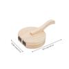 Dumpling Pressing Tool roti presser Wood Tortilla Presser Manual Dough Maker For Home Restaurant Kitchen tortilla pressing machine view 2