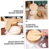 Dumpling Pressing Tool roti presser Wood Tortilla Presser Manual Dough Maker For Home Restaurant Kitchen tortilla pressing machine view 3