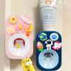 Automatic Kid Toothpaste Dispenser Wall Mounted for Bathroom,Toothpaste Squeezer for Kids & Family Shower by Mr. Thumbs (2pc,Astronaut #2 & Little Fairy) view 1