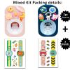 Automatic Kid Toothpaste Dispenser Wall Mounted for Bathroom,Toothpaste Squeezer for Kids & Family Shower by Mr. Thumbs (2pc,Astronaut #2 & Little Fairy) view 2