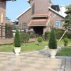 3ft Artificial Topiary Trees Artificial Cedar Trees UV Resistant Bushes Potted Set of 2 Faux Shrubs for Outdoor Indoor Front Porch Garden view 4