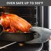 13 Granite Roasting Pan,Enameled Oval Roasting Pan with Domed Lid, Oval Turkey Roaster Pot, Broiler Pan Great - For Roasted Turkey, Chicken, Lamb, Vegetables 2026 Update view 3