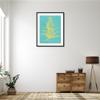 Amanti Art Framed Wall Art Print 41x33 Pineapple Frais II by Vision Studio, Cuisine Wall Art, Vintage Decor, X-Large Poster Painting Artwork for Living Room, Bedroom, Bathroom, Kitchen, Office or view 4