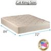 DS Solutions USA Comfort Classic Gentle Firm (California King - 72"x84"x9") Mattress Only - Fully Assembled, Orthopedic, Good for Your Back, Long Lasting and 1 Sided view 2