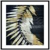 Amanti Art Framed Wall Art Print 41x33 Palm Deco I by John Butler, Abstract Wall Art, Modern Contemporary Decor, X-Large Poster Painting Artwork for Living Room, Bedroom, Bathroom, Kitchen, Office or view 1