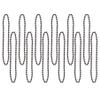 Beistle Black Party Beads  48 Pack, Small Round Plastic Bead Necklaces, Classic Solid Color Celebration Wear & Event Accessories for Graduation Parties, Halloween, New Years Eve Celebrations, 33 view 1
