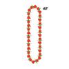 Beistle 4 Piece Fabric Rose Leis For Derby Day Party Luau Theme Hawaiian Tropical Floral Necklaces Hula Girl Accessories view 3