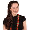 Beistle 4 Piece Fabric Rose Leis For Derby Day Party Luau Theme Hawaiian Tropical Floral Necklaces Hula Girl Accessories view 4