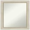 Amanti Art Ivory Bathroom Mirror for Over Sink, 28x22 Parthenon Cream Rectangle Vanity Mirror, Medium Traditional Wood Frame, Hangs Horizonally and Vertically, Bathroom Wall Decor, Non-Beveled Edge view 1