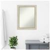 Amanti Art Ivory Bathroom Mirror for Over Sink, 28x22 Parthenon Cream Rectangle Vanity Mirror, Medium Traditional Wood Frame, Hangs Horizonally and Vertically, Bathroom Wall Decor, Non-Beveled Edge view 2