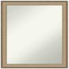 Amanti Art Bronze Bathroom Mirror for Over Sink, 27x21 Elegant Brushed Bronze Narrow Rectangle Vanity Mirror, Medium Casual Frame, Hangs Horizonally and Vertically, Bathroom Wall Decor, Non-Beveled view 1