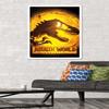 Trends International Jurassic World: Dominion - Logo One Sheet Wall Poster, 22.375" x 34", White Framed Version view 2