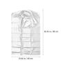 40pcs Transparent Garment Covers Wear-resistant Clothes Storage Bags for Wardrobe Reusable Clothing for Suits and view 2