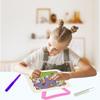 VKPI 8 Pieces Kids Coloring Goodie Bags, Reusable Canvas Bag, Cute Art Party Favors, Color Your Own Bags for DIY Painting Birthday Carnival Celebration, Party Supplies Gift, Girls view 4
