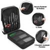 samdew Large Chef Backpack & Knife Bag, Knife Backpack and Chef Bag with Lock Hole, Knife Carrier Chef Utensil Case with Multiple Pockets & Slots for Kitchenware, Patent Design (Knife Not Included) view 3