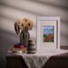 Ebherys Embroidery Art, Pure Hand Needlework on Silk Mat Framed with Wood Frame hanging only, Chinese Style Wall Dcor, Special Gifts (Fly Kites) view 2